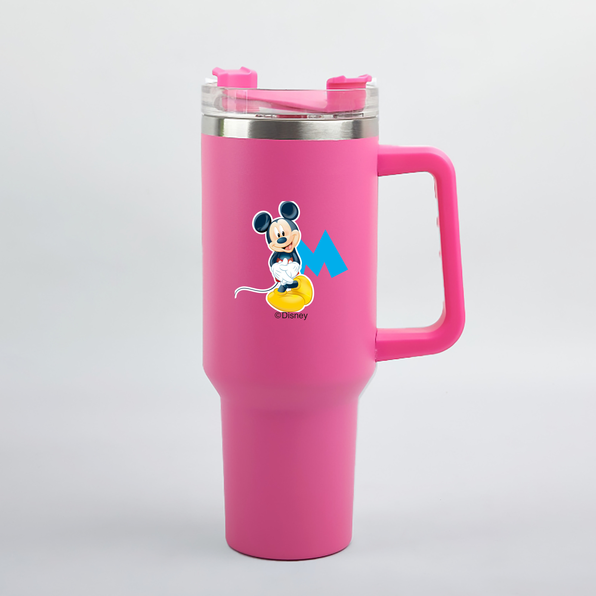 （画像用） ミッキーマウス Mickey Mouse 1200mL車用タンブラー（カラープリント）